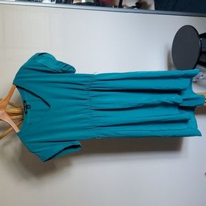 Teal dress